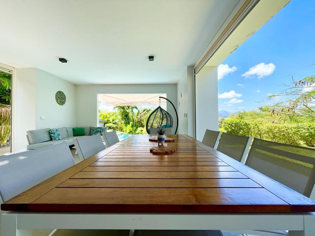 Villa Kumquat Avec Piscine Et Vue Sur Les Montagnes Petit-Bourg Eksteriør billede