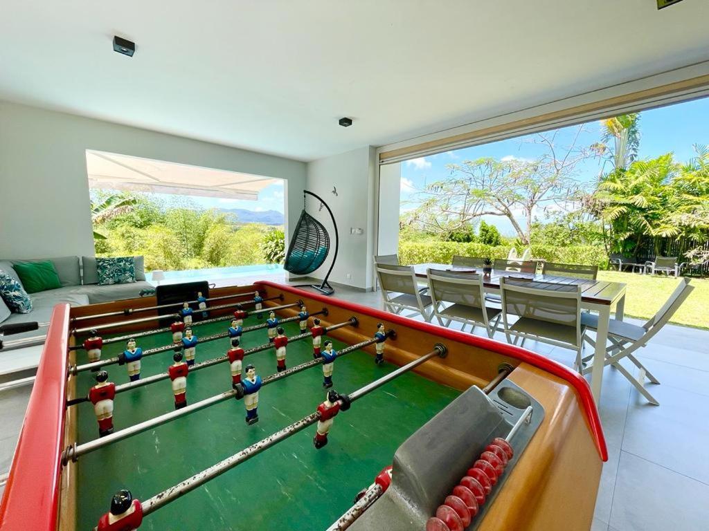 Villa Kumquat Avec Piscine Et Vue Sur Les Montagnes Petit-Bourg Eksteriør billede